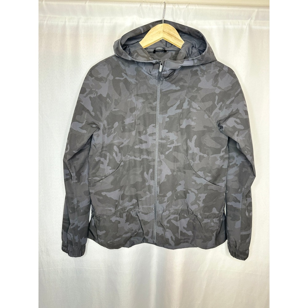 Lululemon Face Forward Jacket, Size 4 Athleisure Workout Sports Running Vented